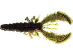 Guma Westin CreCraw Slim Creaturebait 5,5cm | Black Chartreuse | 6 szt.