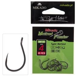Haczyki Mikado MF13 nr 6 - z zadziorem - 10szt.