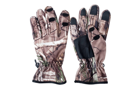 Rękawice wędkarskie Mikado - Camou - rozmiar XL