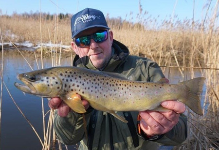 Wobler Wob-Art Strzebla 6cm | pływający | Pstrąg potokowy