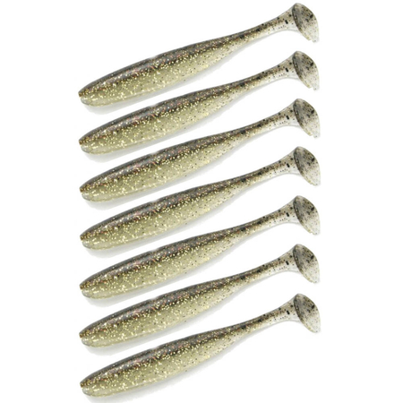 Guma Keitech Easy Shiner 4" | 10,16cm | #417 Gold Flash Minnow | 7 szt.