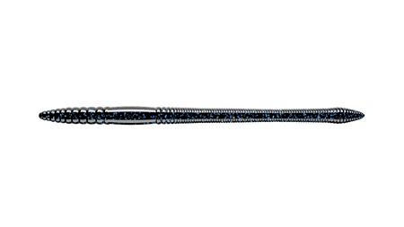 Przynęta Libra Lures Bass Fat Stick Worm 12,8cm | 040 - Black With Blue Pepper | 8 szt.