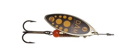 Obrotówka Effzett Predator Spinner #0 | Blacky