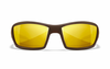 Okulary Wiley X TIDE Gold Mirror Matte Hickory Brown Frame