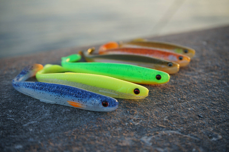 Guma Savage Gear Slender Scoop Shad 9cm | Lemon Back