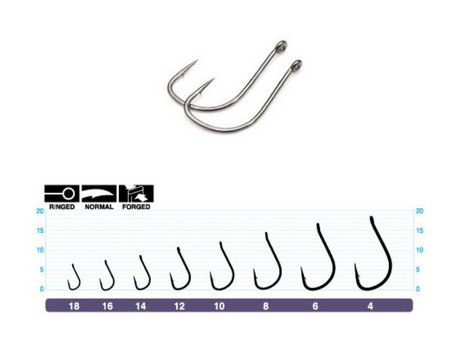 Haczyki Owner Pin Hook 50922 #12 | czarny