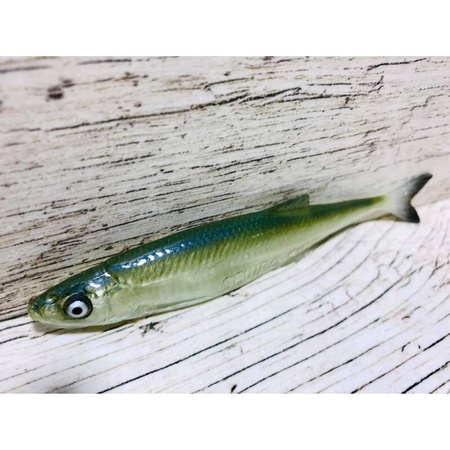 Guma SEWRO CUSTOM BAIT Ukleja 12.5cm- Zielona Naturalny Ogon