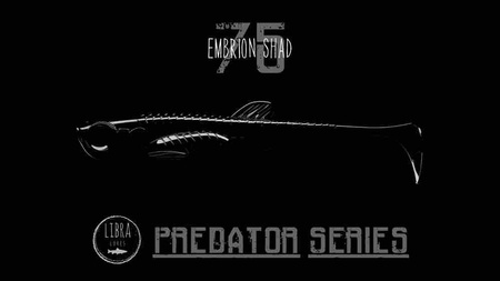 Przynęta Libra Lures Embrion Shad 3" | 7.5 cm | 003 - Blue Pearl | 8 szt.