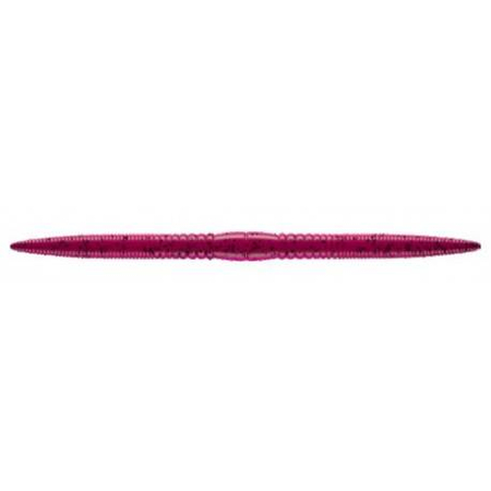 Przynęta Libra Lures Bass Fat Boy Wacky Worm 12,8cm | 019 - Hot Pink With Black Pepper | 8 szt.
