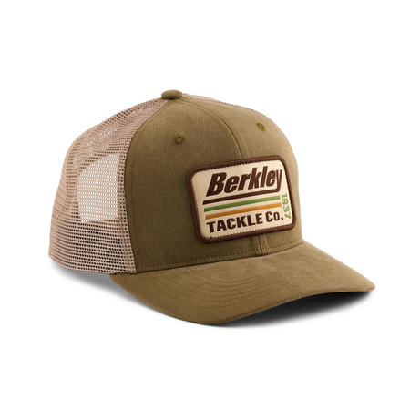 Czapka Berkley Striper Trucker Brown Charcoal
