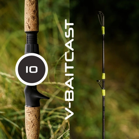 Wędka castingowa sumowa VAGNER Magic V-Baitcast / 195cm / 10-80g
