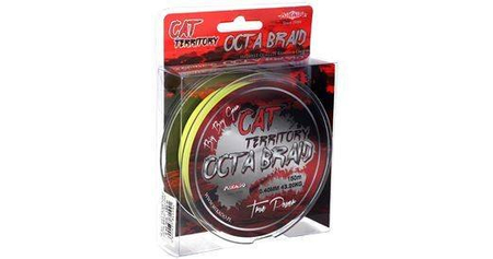 Plecionka Mikado Cat Territory Octa Braid 0,40 | yellow | 150m