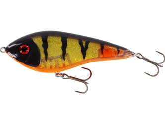 Wobler WESTIN SWIM Jerk 10cm 34g - tonący - 3D Golden Perch