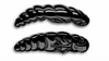 Przynęta Libra Lures Largo 3.5cm | 040 - Black | kryl | 10 szt.