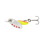 Obrotówka Savage Gear Grub Spinners #0 | Silver Red Yellow