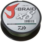 Plecionka Daiwa J-Braid X8 0.22mm | 150m | dark green