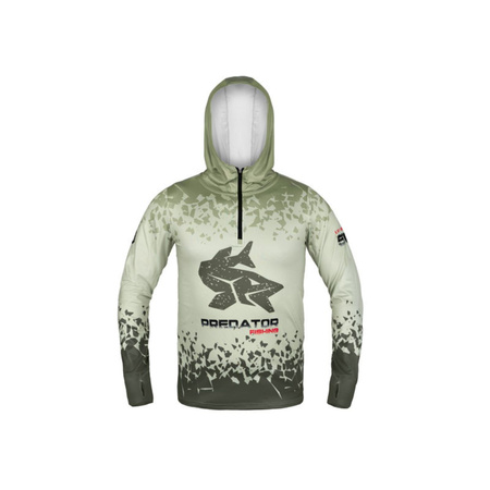 Bluza z kapturem Delphin UV ARMOR 50+ Predator / rozmiar L