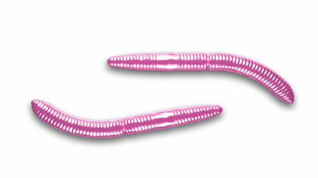 Przynęta Libra Lures Fatty D'Worm 6.5cm | 018 - Pink Pearl | ser | 10 szt.