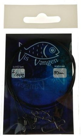 Przypon stalowy Vis Vangen 50cm | 14kg | 2 szt.