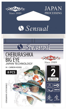 Haczyki Mikado Sensual - CHEBURASHKA BIG EYE Nr. 10 BN - 10szt.