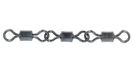 Krętliki Mikado Jaws Triple Swivels - 25kg - 4.5cm 5szt.