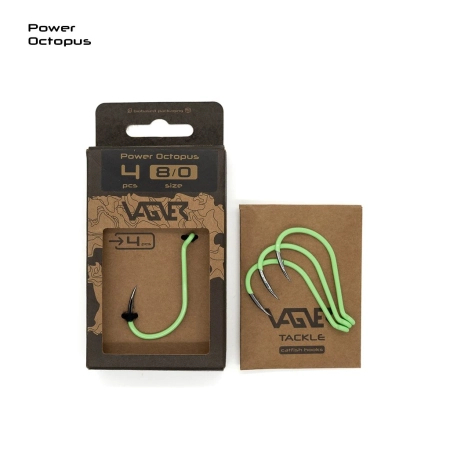 Haki sumowe VAGNER Hook Power Octopus - 8/0 - 4szt.