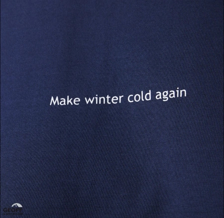 T-shirt Geoff Anderson Organic Tee | Navi Winter | L