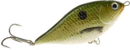 Jerk Lost Lures Ferox 10 cm - tonący - F17 - Olive