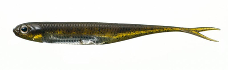 Fish Arrow Flash-J Split 3" - Green Pumpkin/Silver #01 - 1 szt.