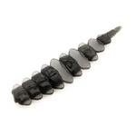 Przynęta FISHCHASER Drago Worm / 2.7cm / 10szt. / Black Magic