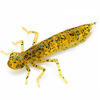 Gumy FishUp Dragonfly 2,0cm | 0,75" | #036/Caramel/Green & Black | 12szt.