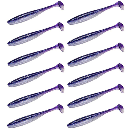 Guma Keitech Easy Shiner 2" | 5,08cm | LT#45 LT Purple Ice Shad | 12 szt.