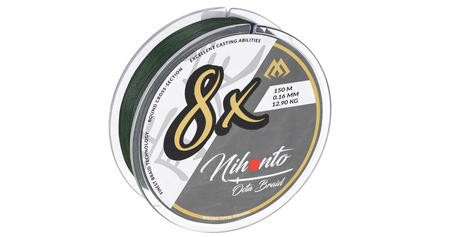 Plecionka Mikado Nihonto Octa Braid 0,06mm | fluo | 4,15kg |150m