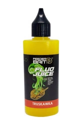 Dodatek do zanęt Fluo Juice  50ml - Truskawka