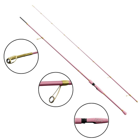 Wędka Delphin QUEEN Spin / 215cm / 5-25g / 2 sec