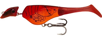 Headbanger Shad 11cm - Red Craw - Pływający
