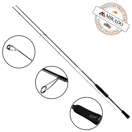 Wędka Mikado Jaws Lightgame 204cm | 0-7g 