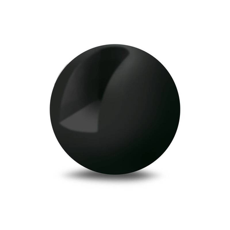 Koraliki wolframowe Gurza Slotted Tungsten Beads BK | #2 | 0.167g | 2.8mm