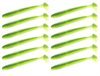 Guma Keitech Swing Impact 2" | 5,08cm | LT#62 LT Chart Lime Shad | 12 szt.