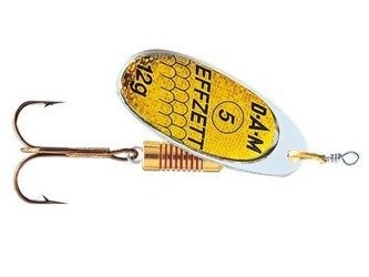 Obrotówka EFFZETT Standard Spinner #4 10g Reflex Gold