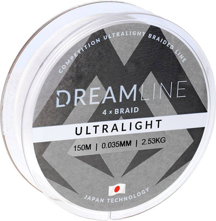 Plecionka Mikado DreamLine Ultralight white | 0,047mm | 3,87kg | 150m