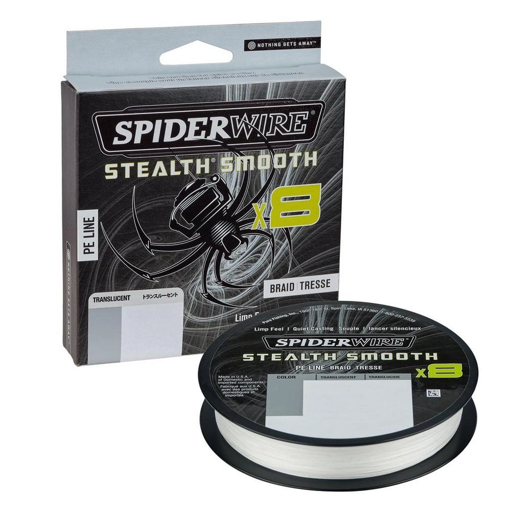 Plecionka SPIDERWIRE Stealth® Smooth8 x8 - 0.09mm - biała