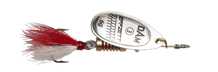 Obrotówka Effzett Standard Dressed Spinner #3 | SILVER