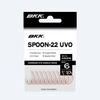 Haczyki BKK Spoon-22 UVO | #1/0 | 8 szt.