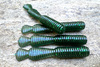 Guma Great Fish GF2 Leech 6cm | Magic Green | bezzapachowy | 10 szt. | Dżejsiok Special Edition
