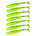 Guma Keitech Easy Shiner 4" | 10,16cm | LT#62 LT Chart Lime Shad | 7 szt.