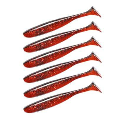 Guma Keitech Easy Shiner 4.5" | 11,43cm | #411 Black Cherry | 6 szt.