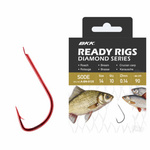 Haczyki z przyponem BKK Sode RD | #14 | Ø 0.10mm | 70cm