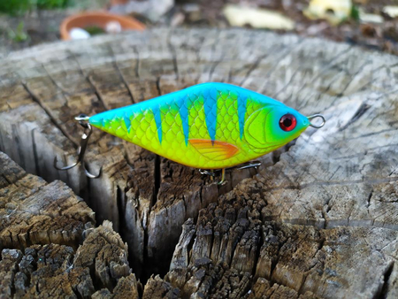 Jerk Lost Lures Ferox 12 cm - tonący - F26 - Bluetiger