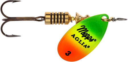 Obrotówka Mepps Aglia Fluo #3 | 6,5g | Tiger